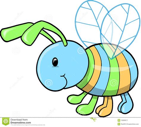 Cute Insect Vector Illustration Stock Image Image 10009571