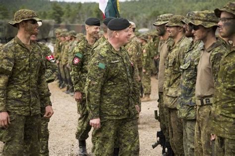 Change Of Command Ceremony Held For 31 Canadian Brigade Group 961
