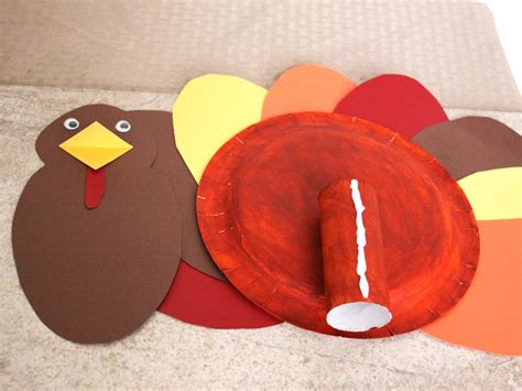 Diy Paper Plate Turkey