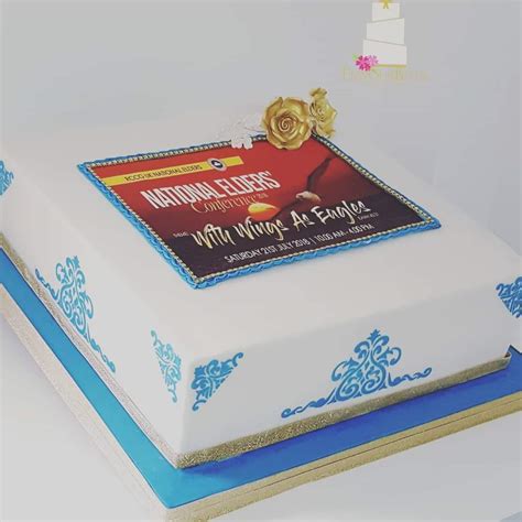 Cake mix coffee cake (2013) the food charlatan 2nd anniversary: Church Anniversary Cake - Flavour Bites Cakes