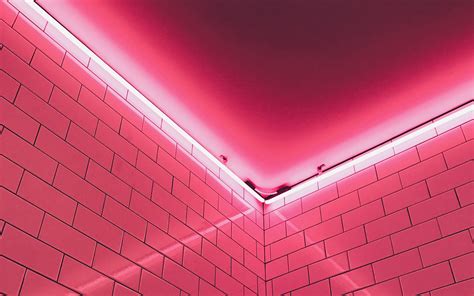 Customize your desktop, mobile phone and tablet with our wide variety of cool and interesting pink aesthetic wallpapers in just a few clicks! Download wallpaper 2560x1600 wall, light, pink, tile ...