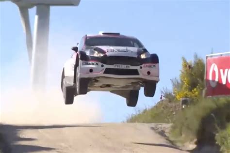 Both Drivers Somehow Safe After This Huge Rally Car Crash