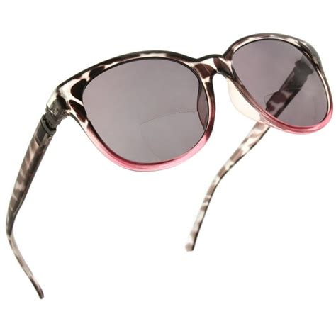 Fiore Reading Glasses 125 Womens Bifocal Tinted Sun Readers Cat Eye Sunglasses Walmart