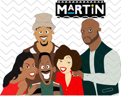 Martin Lawrence Tv Show Cartoon Martin Tv Show Martin Shirt Etsy