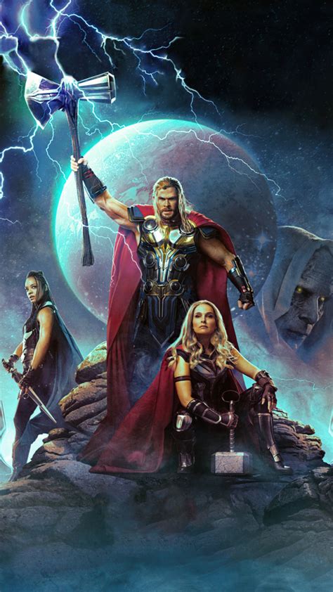 540x960 Resolution 4k Thor Love And Thunder Imax Poster 540x960