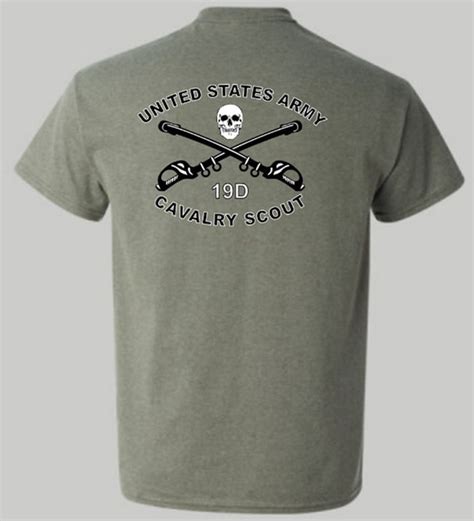 Us Army Cavalry Scout Us Army Shirt Hoodie Tshirt Long