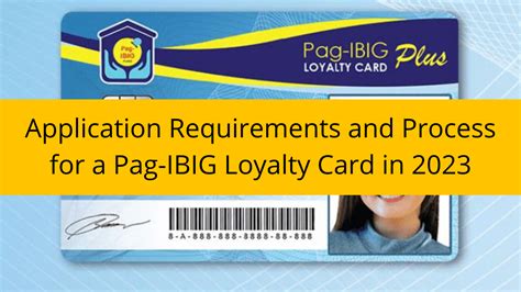 How To Apply Pag Ibig Loyalty Card In