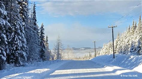 Northern Interior British Columbia Winters December 2015 Snowfall