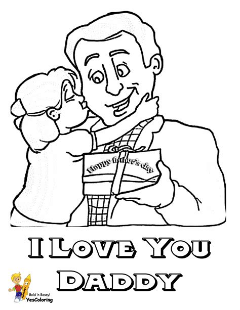 Cool Father Day Coloring Pages | Fathers Day | 34 Free | I Love Dad