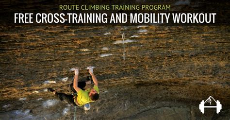 Route Climbing Training Cross Training And Mobility Workout Trainingbeta
