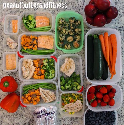 Meal Prep And Week Meal Prep Peanut Butter And Fitness