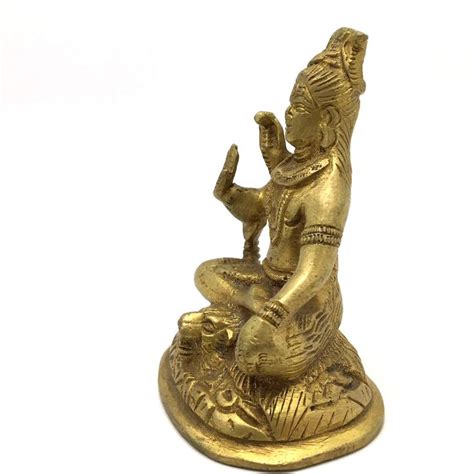 Brass Hindu God Lord Shiva Siva Holding Trishul Statue 4 Handcrafted In 2022 Statue Lord