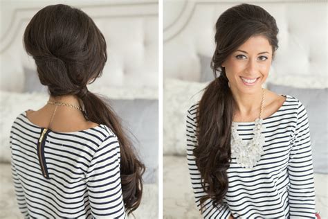 20 Inspirations Simple Messy Side Ponytail Hairstyles
