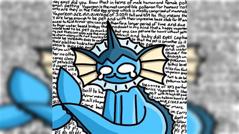 How Did Vaporeon Become The Most Infamous Pokémon On The Internet The Immortal Copypasta And
