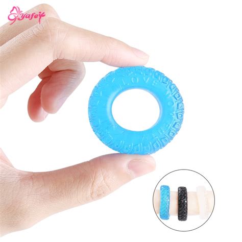 3 Pcs Male Penis Sleeves Male Time Delay Lock Cock Rings Reusable