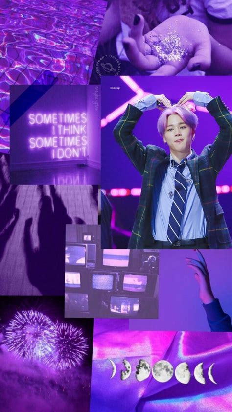 Bts Purple Aesthetic Wallpaper Ot7 Bts Ot7 Purple Aesthetic Wallpaper