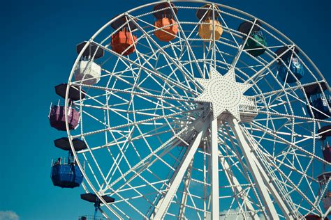 Free Images Ferris Wheel Amusement Park Blue Leisure Fun