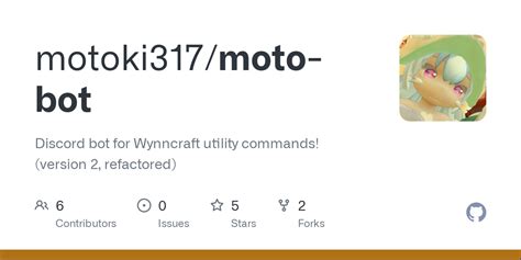 Github Motoki317moto Bot Discord Bot For Wynncraft Utility Commands