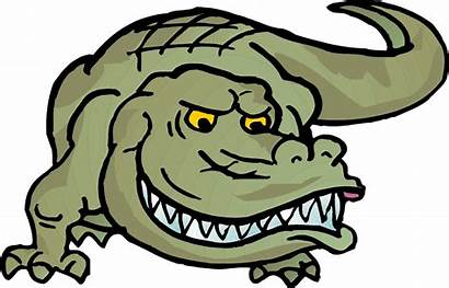 Cartoon Alligator Clipart Crocodile Gator Clip Face
