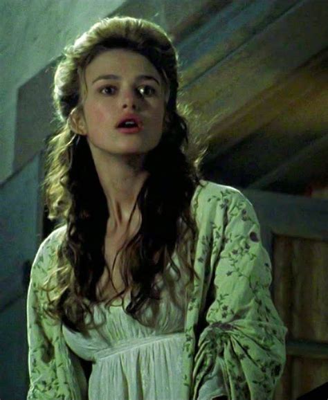 Elizabeth Swan Gets Anxious As Pirates Come To Call Pirates Of The Caribbean Kiera