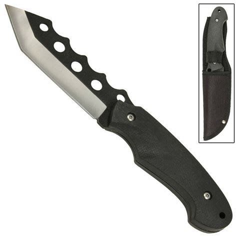 Outdoor Full Tang Fixed Blade Cutting Tanto Dagger Knife 3p2