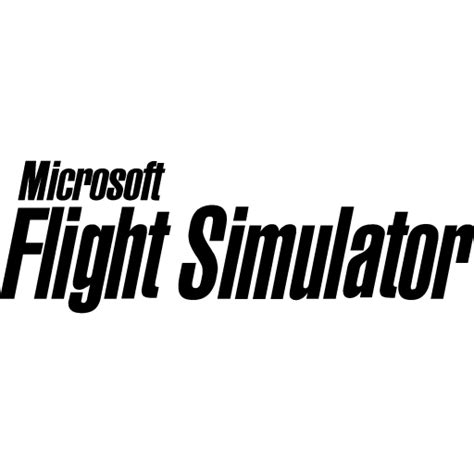 Microsoft Flight Simulator Logo Vector Download Free