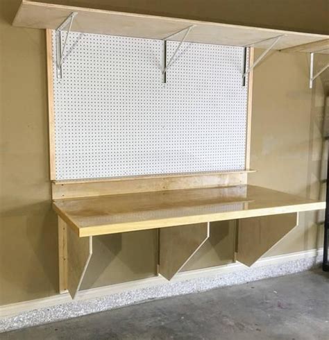 Diy Folding Workbench Plans Easy To Follow Plans To Build A Etsy