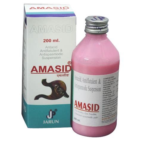 AMASID Antacid And Antispasmodic Syrup At Best Price In Ahmedabad