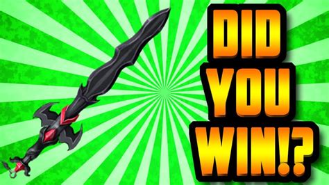 DID YOU WIN THE ONYX MYTHIC ROBLOX ASSASSIN YouTube