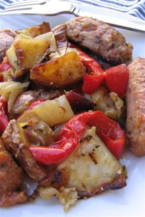 Besides being easy, one of the reasons we love sheet pan dinners when chicken is on the menu is because they are so versatile. Sheet Pan Sausage, Peppers, Onions and Potatoes in the ...