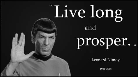 Search, discover and share your favorite live long and prosper gifs. Live long and prosper | Popular inspirational quotes at ...