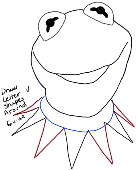 In the beginning stages dont. How to Draw Kermit the Frog from The Muppets Movie and Show in Easy Steps - How to Draw Step by ...