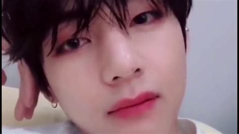 Bts V Teases Army With His Lip Piercing Revealing Youtube