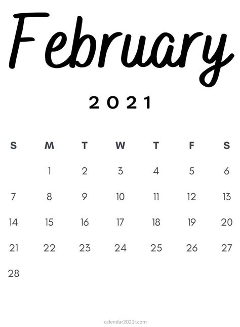 Motivational Calendar Template 2021 Best Calendar Example
