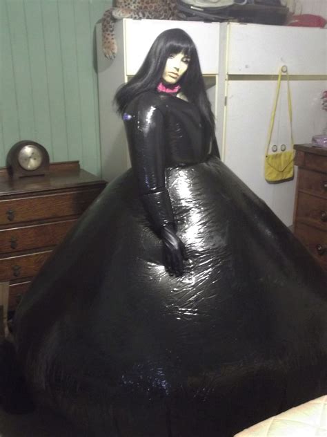 Inflatable Crinoline Ball Gown A True Inflatable Dress That Is A