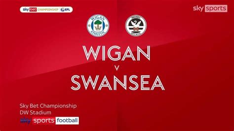 Wigan 0 2 Swansea Joel Piroe Double Pushes Latics Closer To The Drop Football News Sky Sports