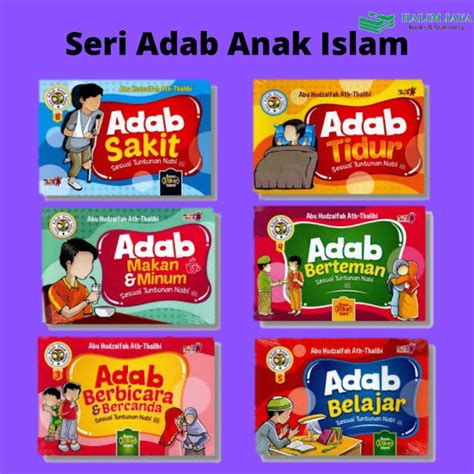 Jual Buku Anak Muslim Buku Anak Islam Seri Adab Anak Islam Shopee