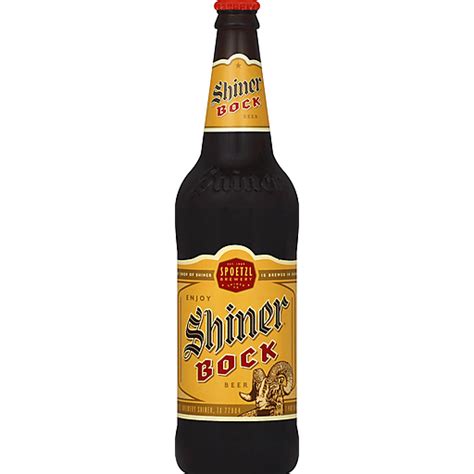 Shiner Bock Beer 24 Oz Glass Bottle Shop Foodtown