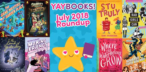 Yaybooks July 2018 Roundup Yayomg