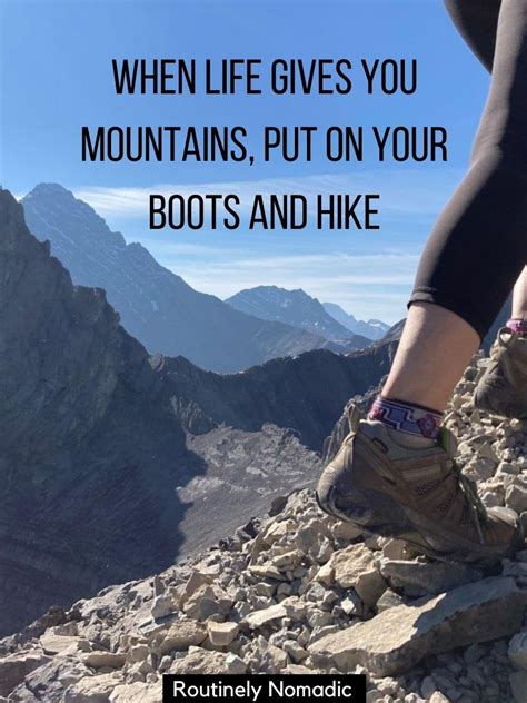 Best Hiking Quotes To Inspire You To Put On Your Boot