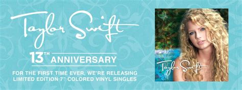 Taylor Swifts Early Singles To Be Released In Limited Edition Vinyl