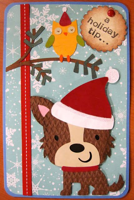 Christmas Card Using Cricut Create A Critter And Winter Woodlands Cricut Christmas Cards