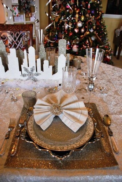 glamorous new year s eve table setting new years eve table setting wedding table settings diy