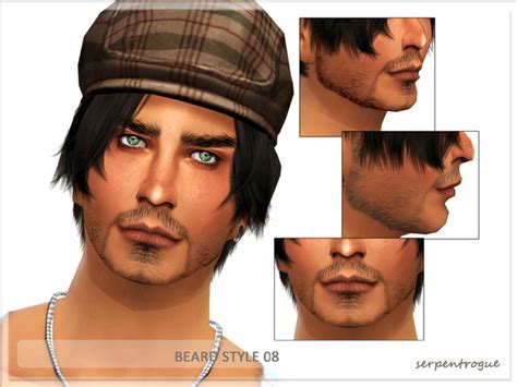 Sims 4 Ccs The Best Beard Style By Serpentrogue