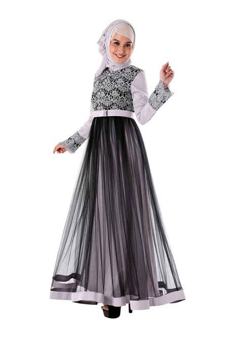 Kristal akan memberikan efek kilau ketika terkena cahaya. Gambar Baju Gamis Muslim Brokat Terbaru | Gaun perempuan ...