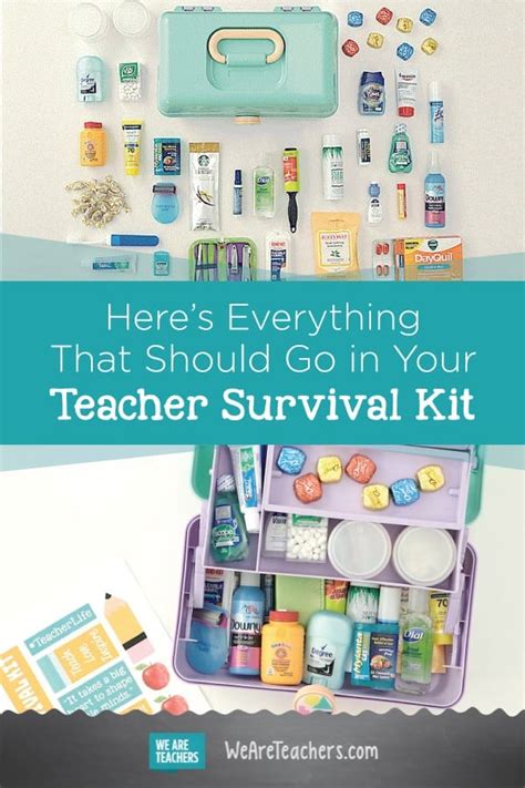 Heres Everything That Should Go In Your Teacher Survival Kit