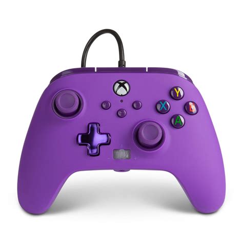 Powera Enhanced Wired Controller For Xbox Series X S Royal Purple