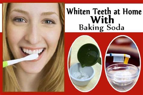 To achieve that bright smile, simply mix 2 tablespoons of peroxide with baking soda. Homemade Remedy for Teeth Whitening with Baking Soda