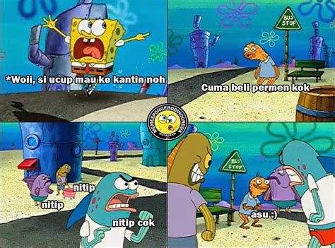61 Komik Meme Spongebob Lucu