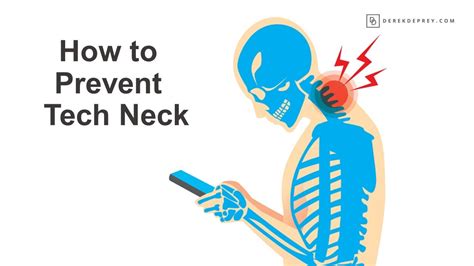 How To Prevent Tech Neck Youtube